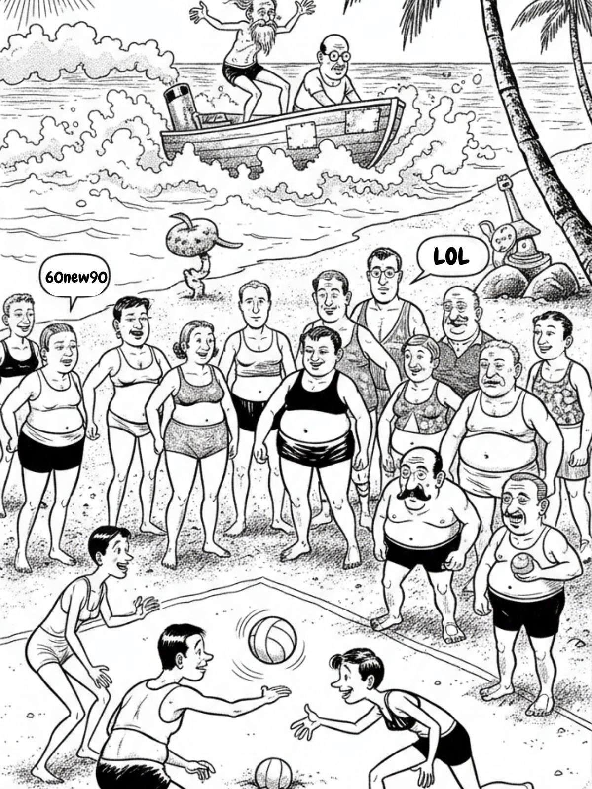 Illustrazione celebrativa 60new90.